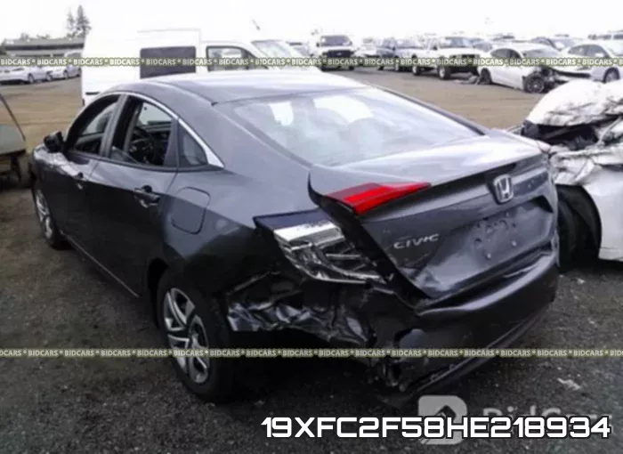 19XFC2F58HE218934 фото 4