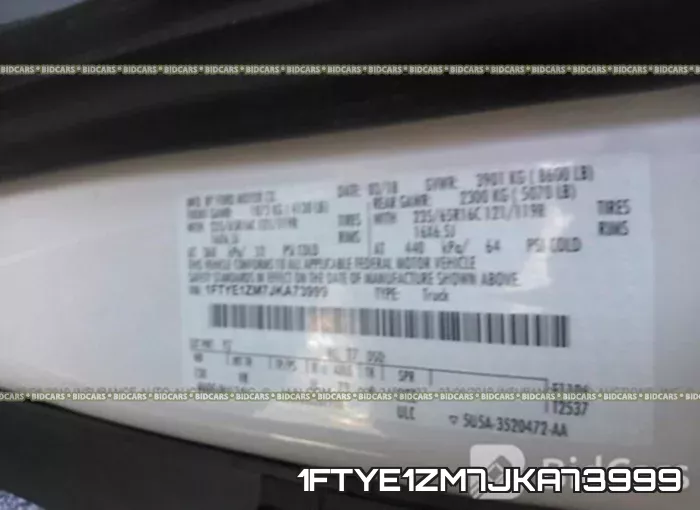 1FTYE1ZM7JKA73999 фото 10