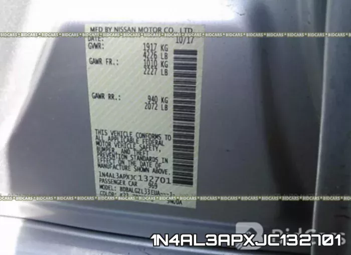 1N4AL3APXJC132701 фото 10