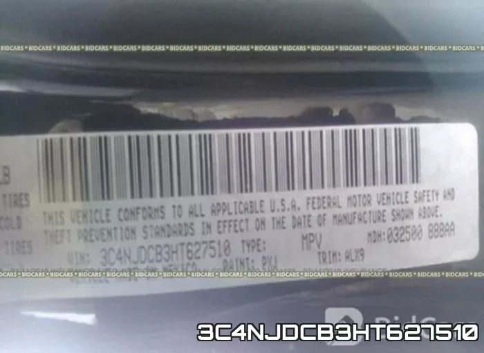 3C4NJDCB3HT627510 фото 10