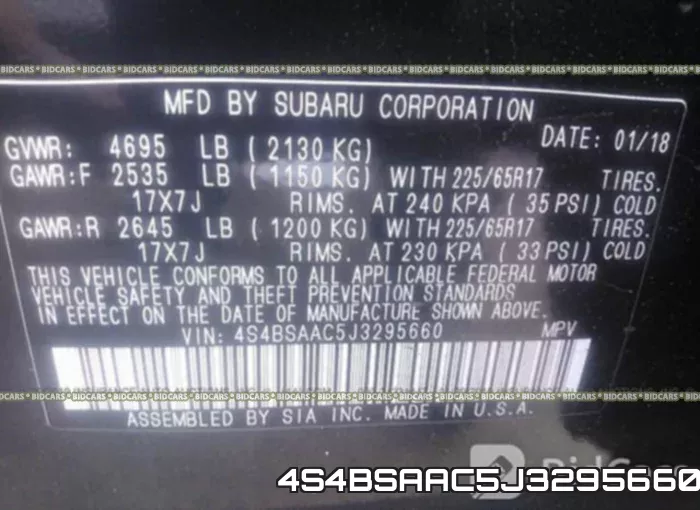 4S4BSAAC5J3295660 фото 10