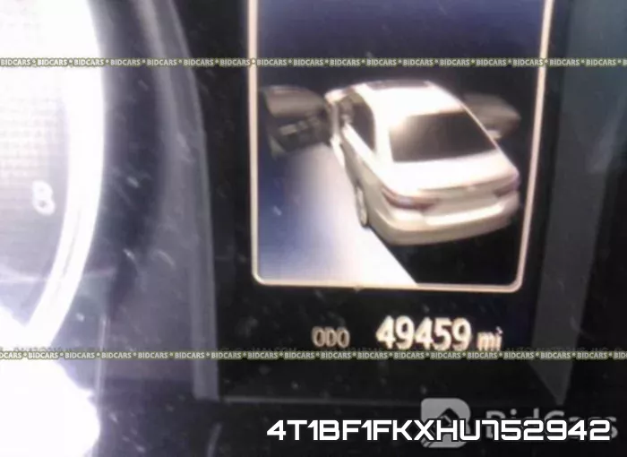 4T1BF1FKXHU752942 фото 8