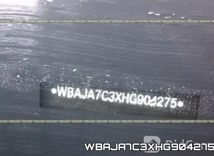 WBAJA7C3XHG904275 фото 10