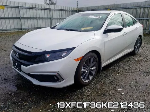 19XFC1F36KE212436 фото 2