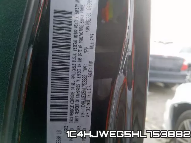 1C4HJWEG5HL753882 фото 2