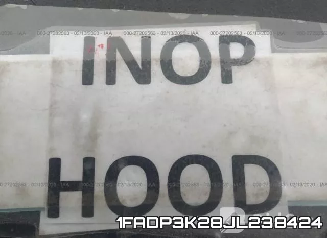1FADP3K28JL238424 фото 2
