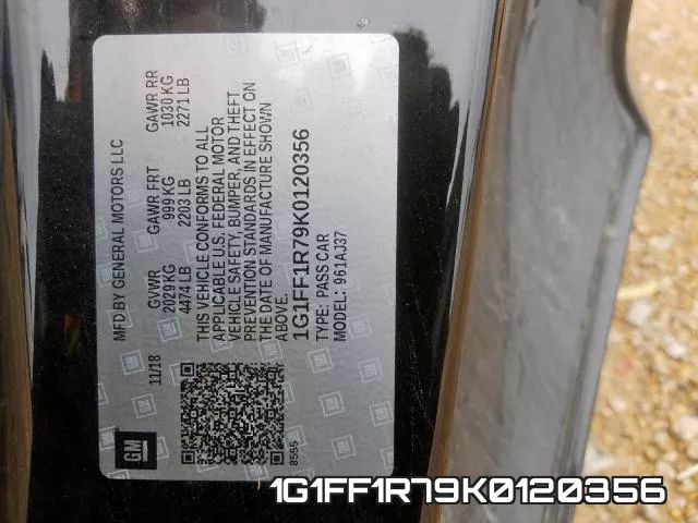 1G1FF1R79K0120356 фото 2