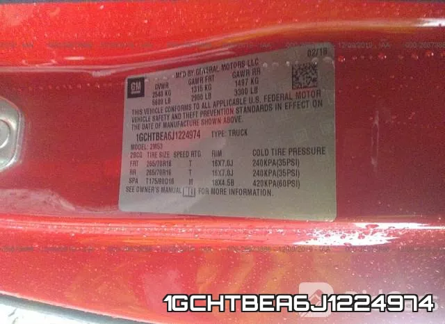 1GCHTBEA6J1224974 фото 8