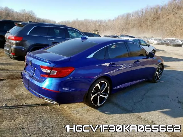 1HGCV1F30KA065662 фото 4