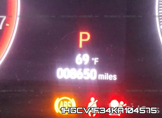 1HGCV1F34KA104575 фото 7