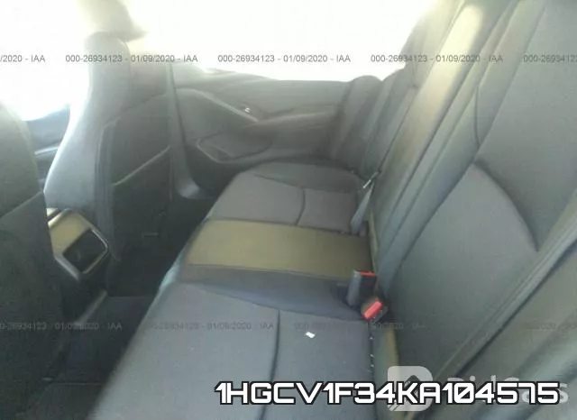 1HGCV1F34KA104575 фото 8