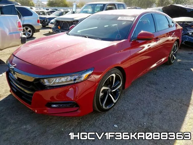 1HGCV1F36KA088363 фото 2