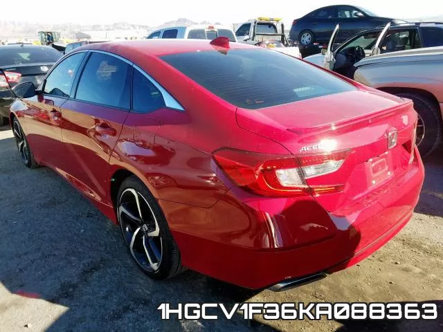 1HGCV1F36KA088363 фото 3