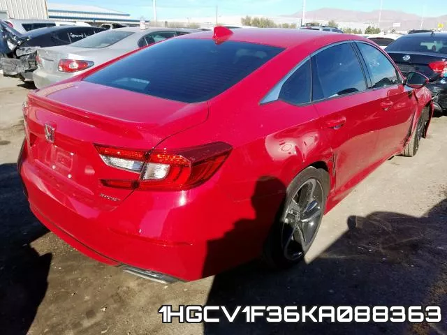 1HGCV1F36KA088363 фото 4