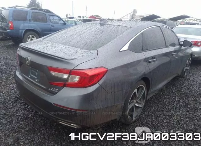 1HGCV2F38JA003303 фото 3