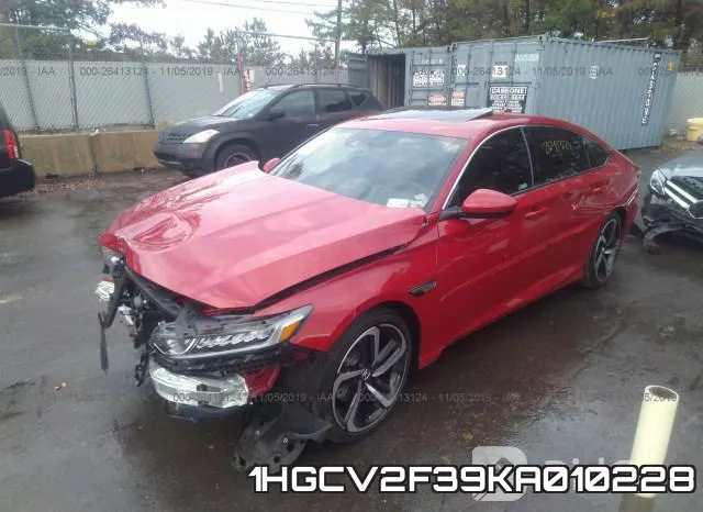 1HGCV2F39KA010228 фото 3