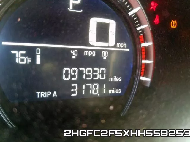 2HGFC2F5XHH558253 фото 6