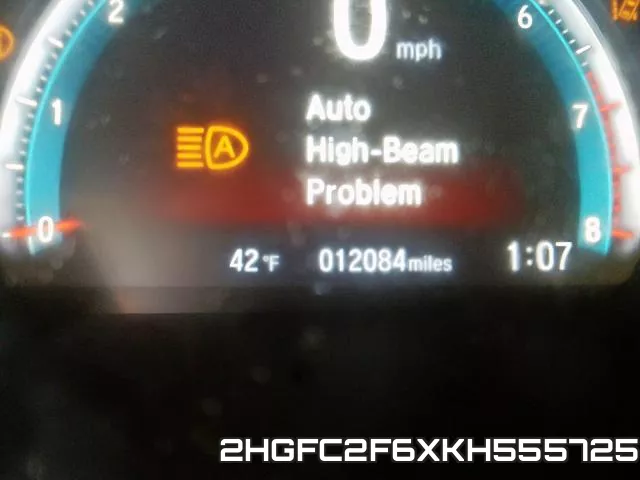 2HGFC2F6XKH555725 фото 9