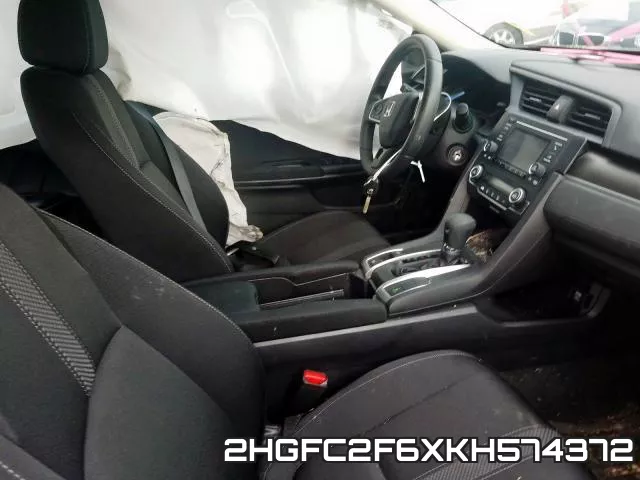 2HGFC2F6XKH574372 фото 6