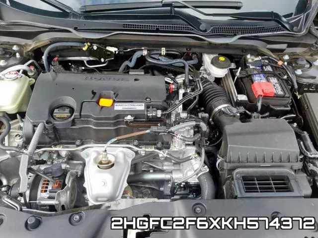 2HGFC2F6XKH574372 фото 8