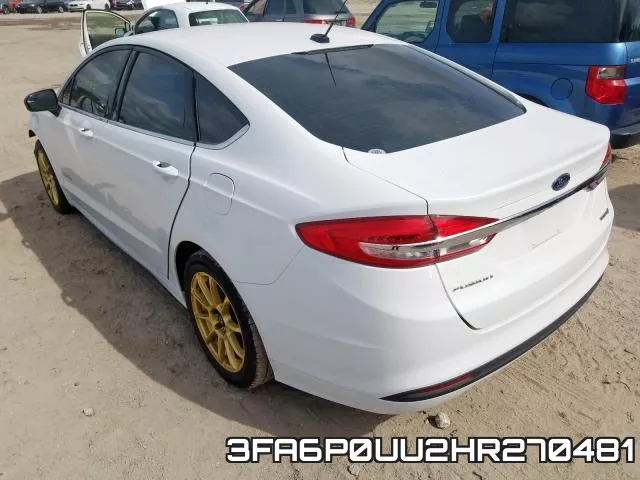 3FA6P0UU2HR270481 фото 3