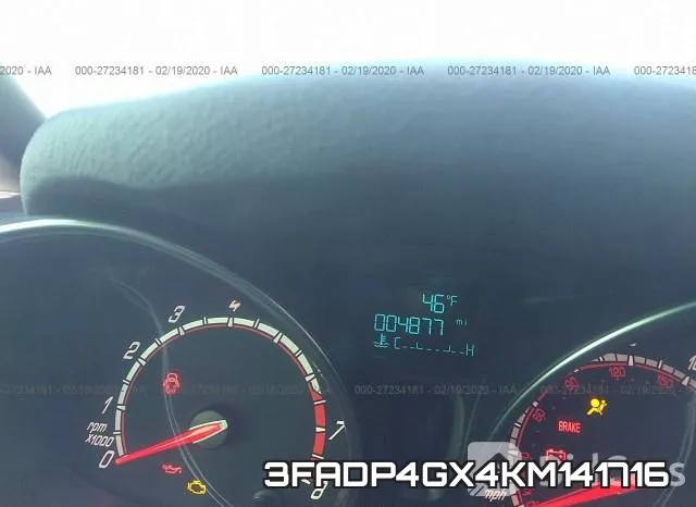 3FADP4GX4KM141716 фото 6