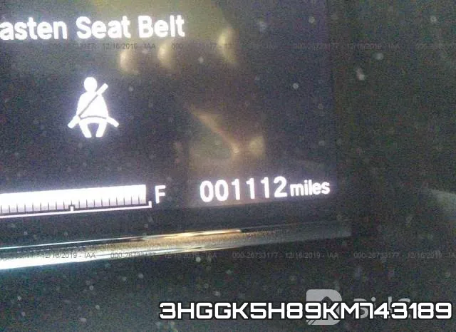 3HGGK5H89KM743189 фото 5