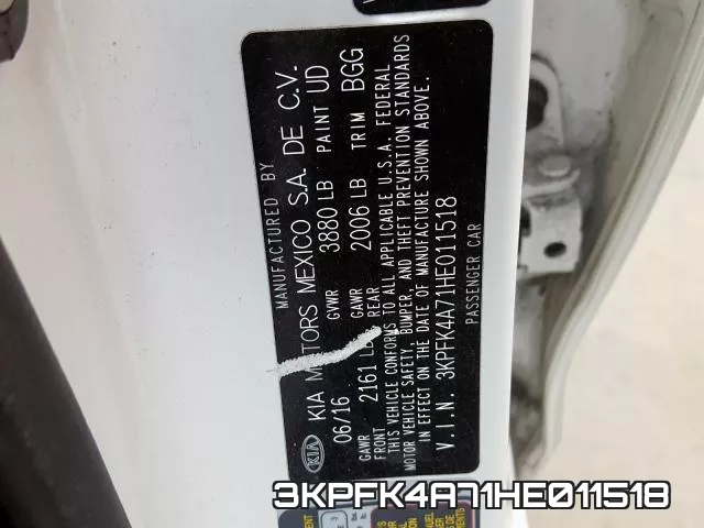 3KPFK4A71HE011518 фото 2