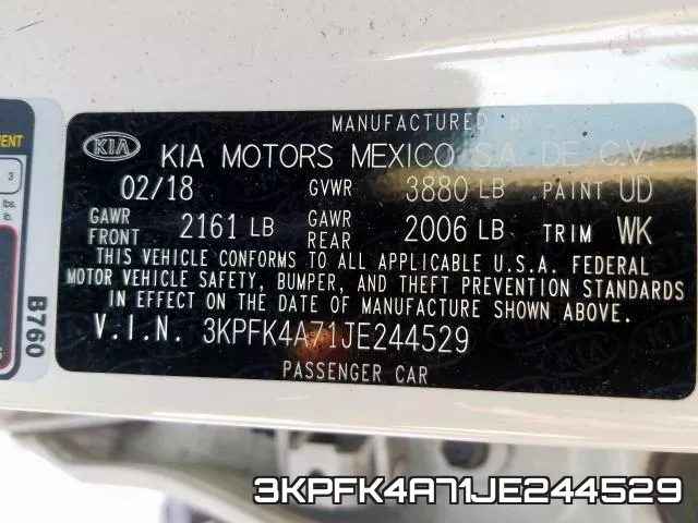 3KPFK4A71JE244529 фото 2