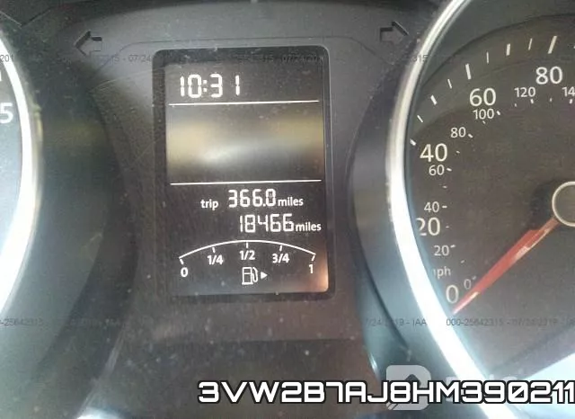 3VW2B7AJ8HM390211 фото 6