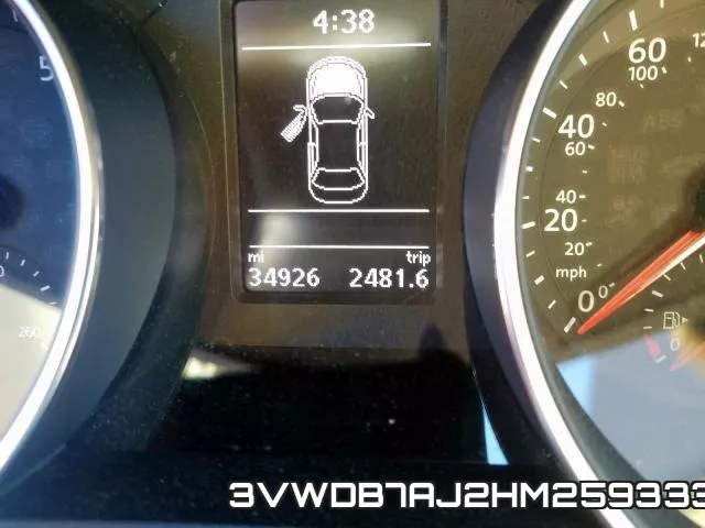 3VWDB7AJ2HM259333 фото 8
