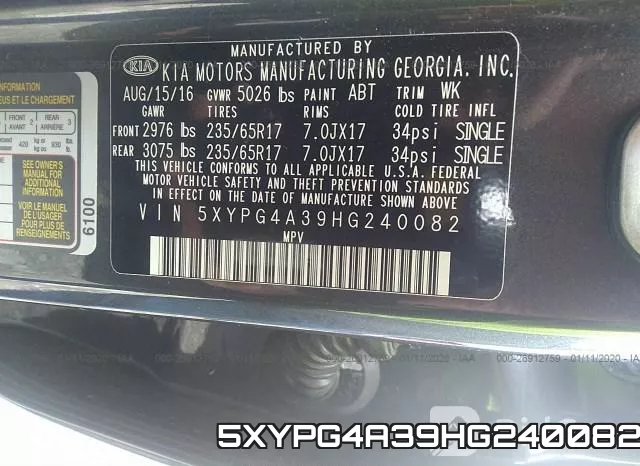 5XYPG4A39HG240082 фото 7