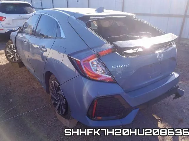 SHHFK7H20HU208636 фото 3