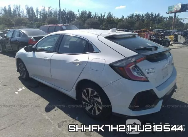 SHHFK7H21HU218544 фото 3