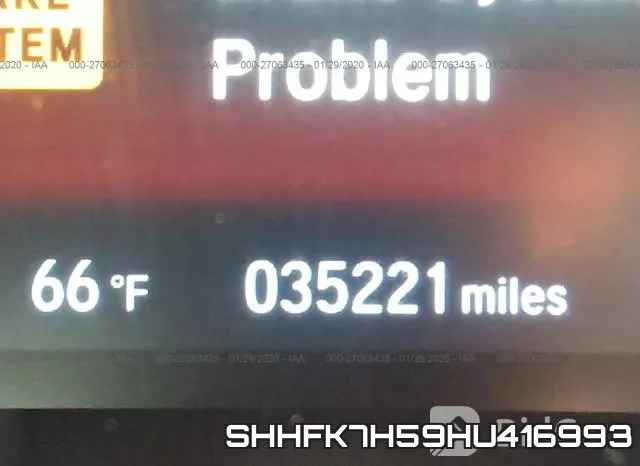 SHHFK7H59HU416993 фото 6