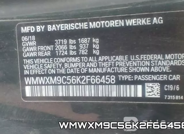 WMWXM9C56K2F66458 фото 8