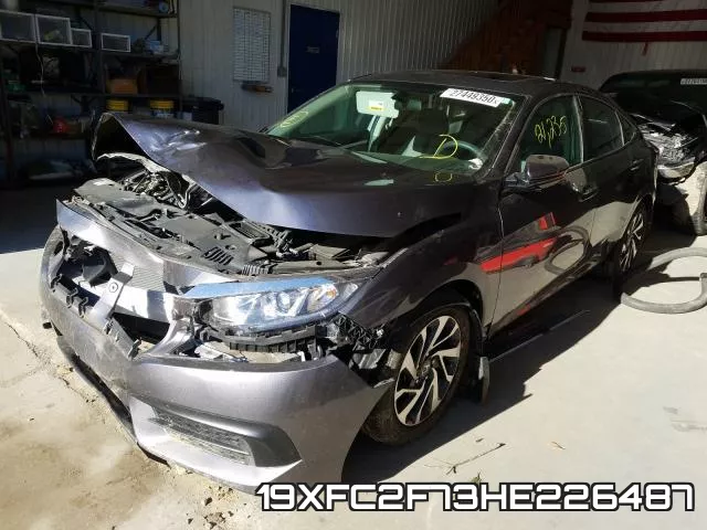 19XFC2F73HE226487 фото 2