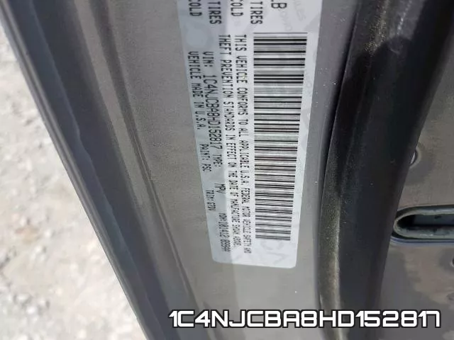 1C4NJCBA8HD152817 фото 2