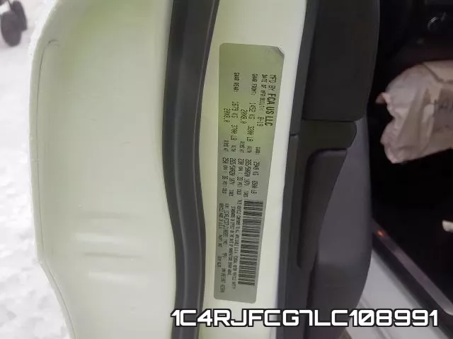 1C4RJFCG7LC108991 фото 2