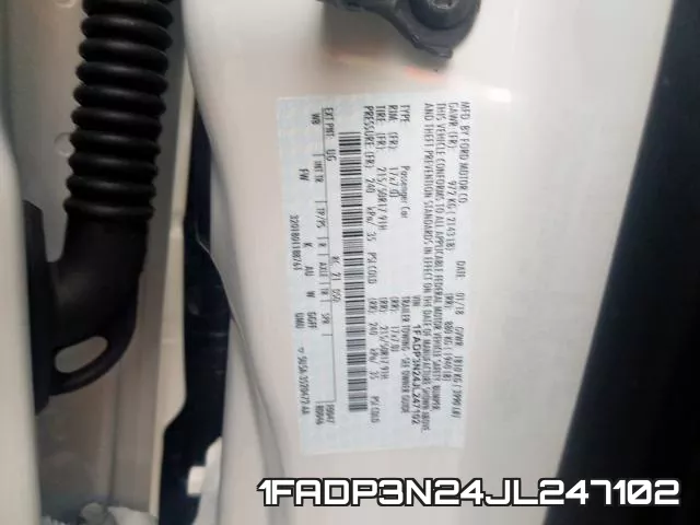 1FADP3N24JL247102 фото 2