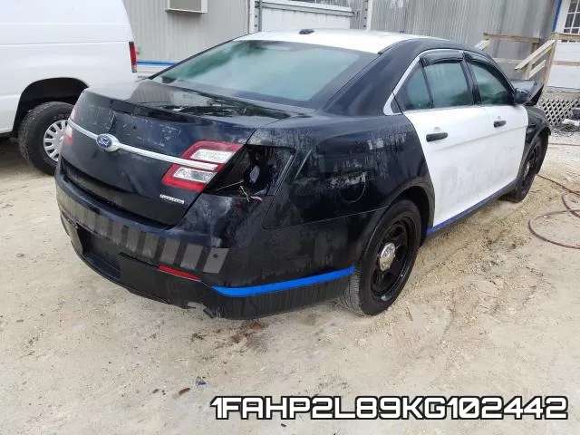1FAHP2L89KG102442 фото 5
