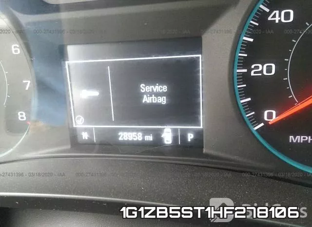 1G1ZB5ST1HF278106 фото 3