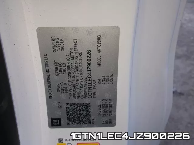 1GTN1LEC4JZ900226 фото 2