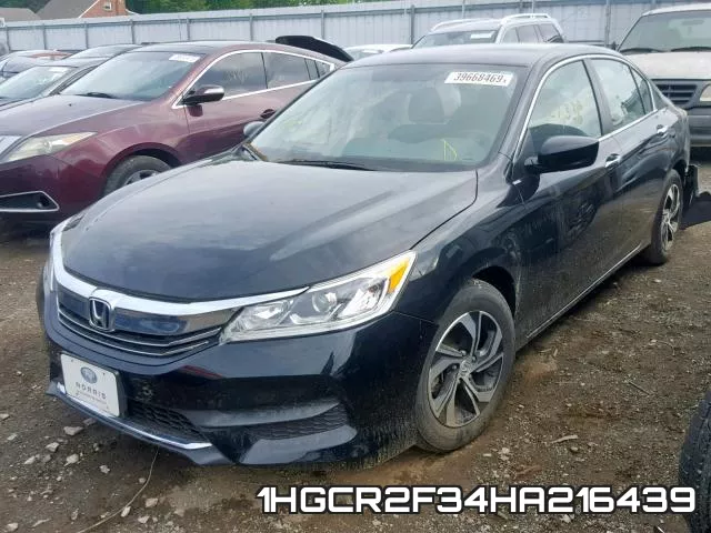 1HGCR2F34HA216439 фото 2