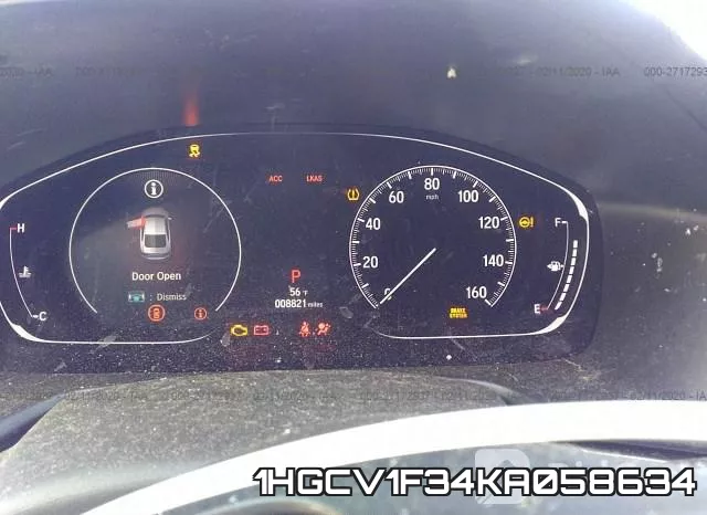 1HGCV1F34KA058634 фото 4