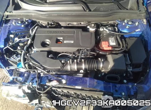 1HGCV2F33KA005025 фото 2