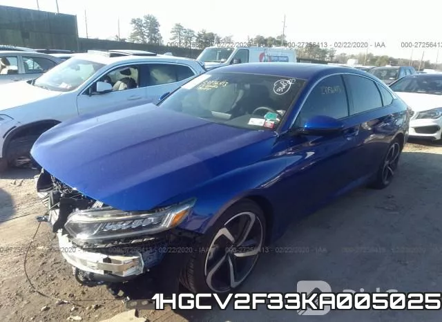 1HGCV2F33KA005025 фото 3