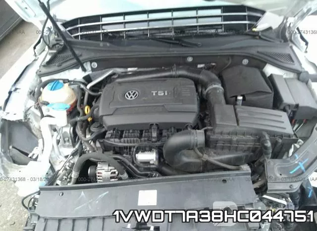 1VWDT7A38HC044751 фото 2