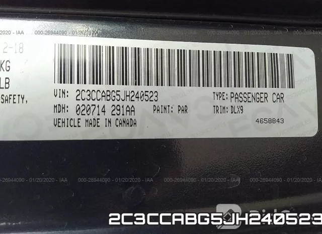 2C3CCABG5JH240523 фото 7