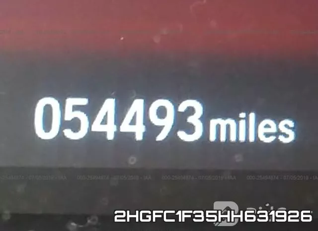 2HGFC1F35HH631926 фото 8